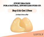 Sticky Bra Pads - The Ultimate Push-Up, Without the Bra.
